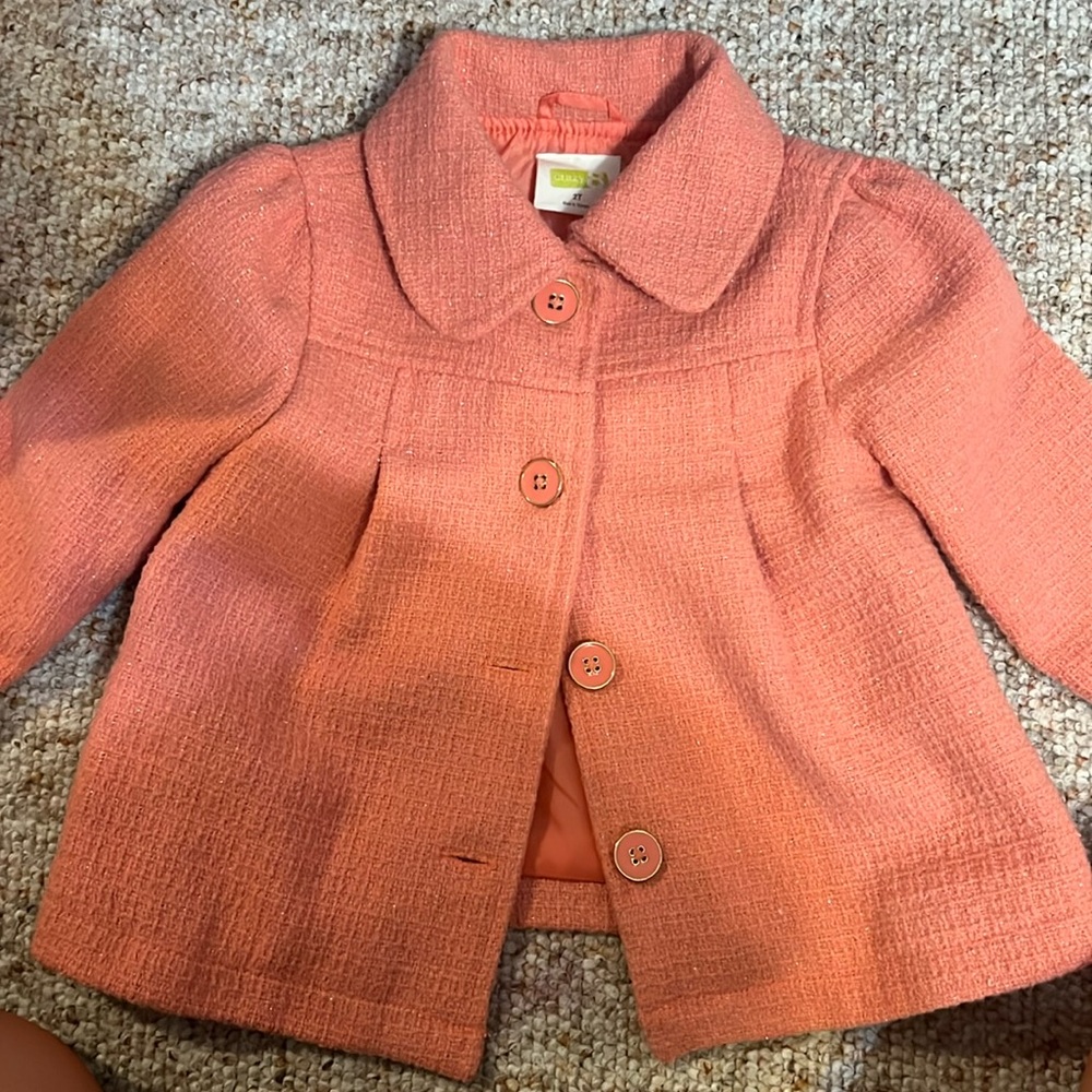 Toddler peacoat